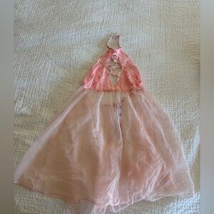 Victoria's Secret Pale Pink Tulle Cover-Up